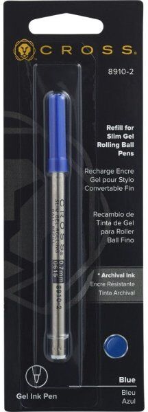 Cross Refill   Slim Rollerball   M   Blå