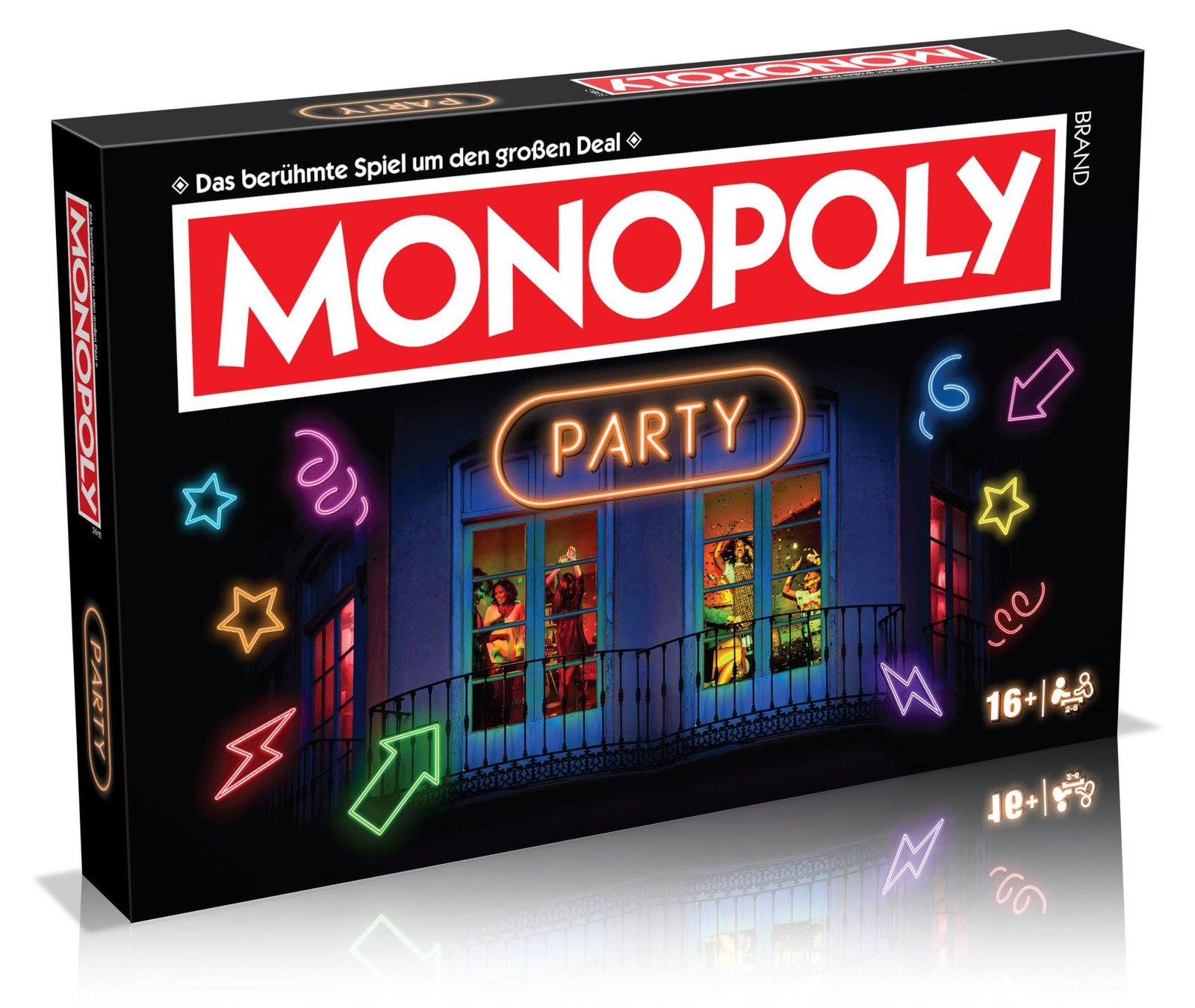 Winning Moves Monopoly Party Bordspel voor 2-6 spelers