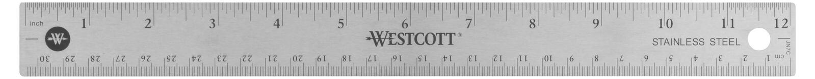 WESTCOTT Lineal 30 cm E-10415 00