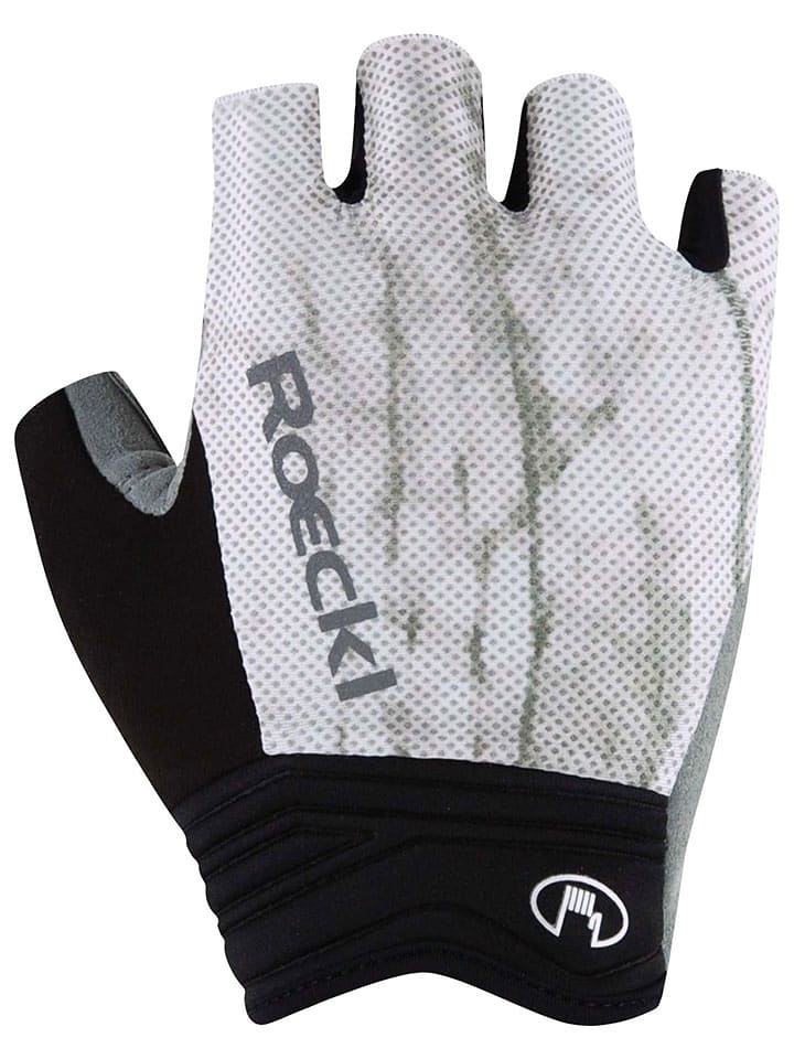 Roeckl SPORTS Fahrradhandschuhe "Ischia" in Weiß/ Schwarz - 7