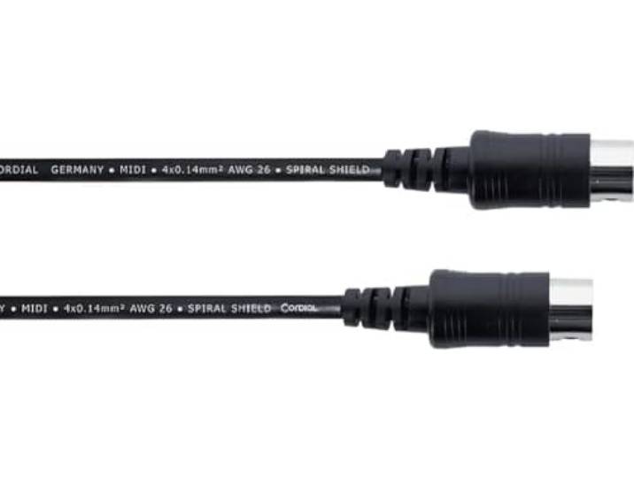Cordial ED 0.5 AA MIDI-kabel 0,5 m - MIDI kabel