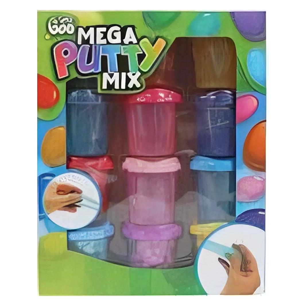 Hippo Super Goo Mega Mini Mix Knete - 50 g. 12 st. (043.622196)