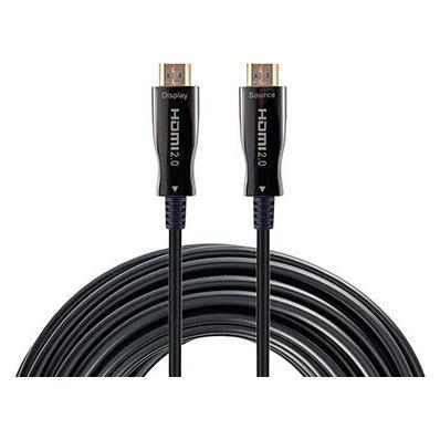 Hamlet XVCHDM-AOM10 Cavo Video Attivo (AOC) HDMI 2.0 4K 60 Hz Ibrido Rame/Fibra Ottica 10 Metri ( (10 m) (XVCHDM-AOM10)
