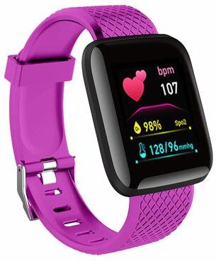 Inspire Daily Merch Bluetooth Smartwatch Men Women Music Player Fitness Sport Bracelet Multifunctional Sleep Monitor Smart Watch Connected purple