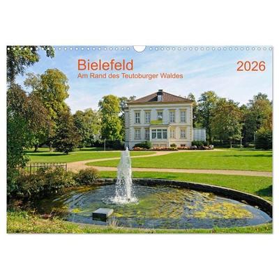 Bielefeld Am Rand des Teutoburger Waldes (Wandkalender 2026 DIN A3 quer), CALVENDO Monatskalender