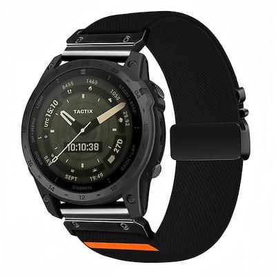 Uhrenarmband für Garmin Fenix 8 43mm Fenix 8 47mm Fenix 8 51mm Fenix 7 Pro Fenix 7S Pro Stoff Ersatz Gurt Schnellspanner Quick Fit Verstellbar Sportarmband Armband