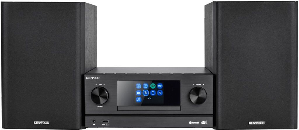 Compatto HI FI Kenwood M 9000S B Black