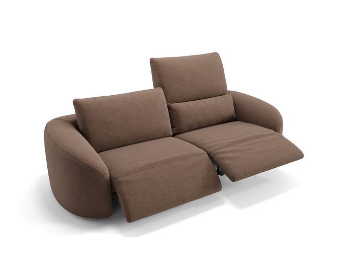 Design Stoffsofa ST. MORITZ 2er Stoffcouch Sofa