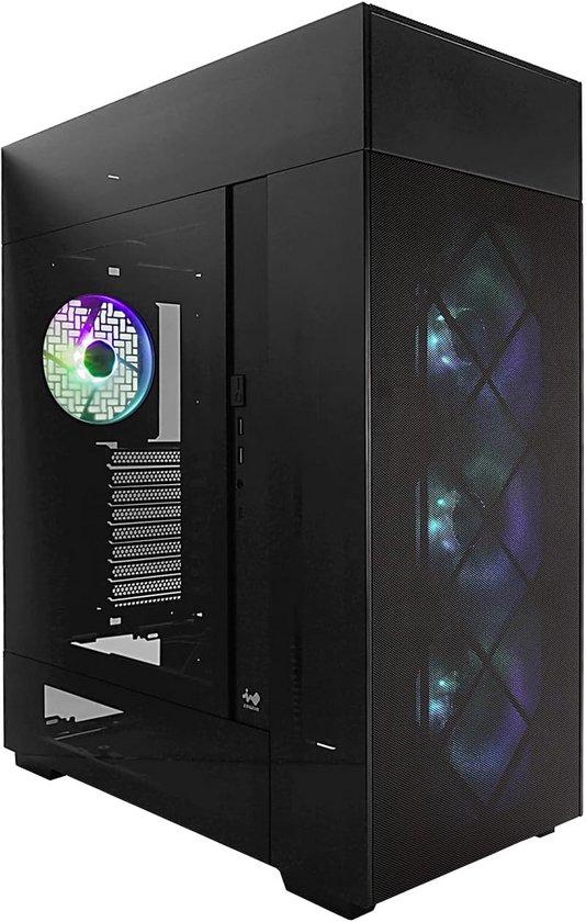 PC-Gehäuse Modulares Big-Tower-Design - Schwarz