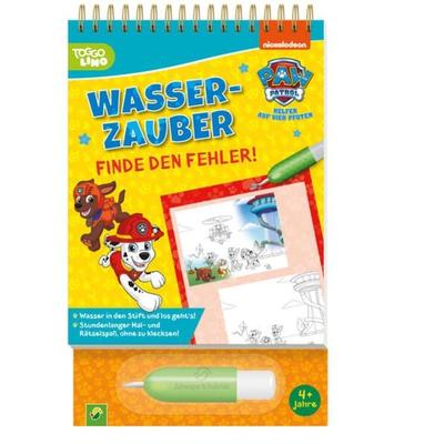 PAW Patrol Wasserzauber I Finde den Fehler. Einfach mit Wasser malen, Gebundene Ausgabe von , Schwager & Steinlein, 978-3-8499-4293-9