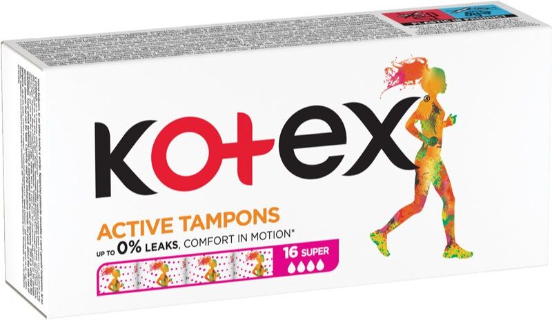 Kotex Active Super tampons 16 pcs