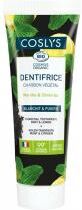 Coslys Dentifrice Charbon Menthe-Citron Bio 100 g - Tube 100 g