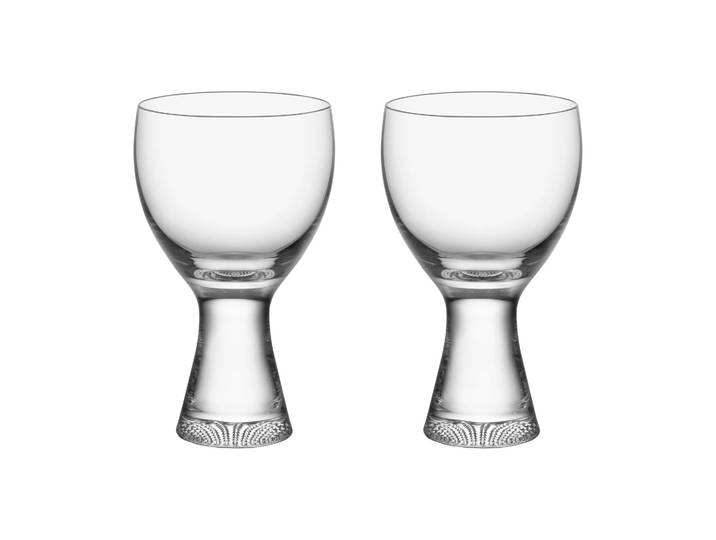 Kosta Boda Verre à vin Limelight 25 cl, lot de 2 Transparent