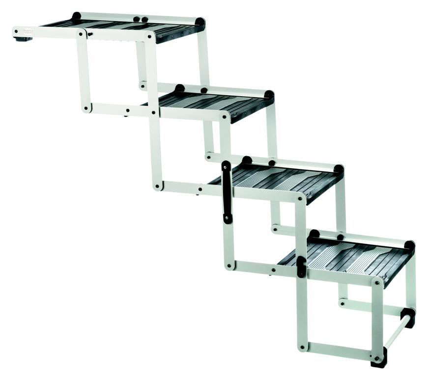 TRIXIEHEIMTIERBEDARF 4-stufige Falt-Treppe, Breite: 37 cm/Höhe: bis zu 70 cm 16898663