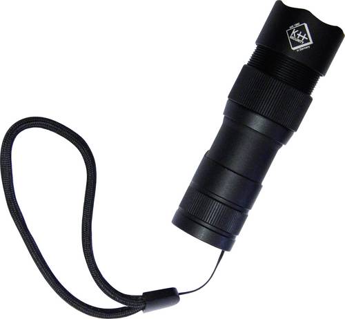 Kh-security Pro Alarm 300150 Taschenlampe mit Handschlaufe, mit USB-Schnittstelle akkubetrieben 300lm 99g