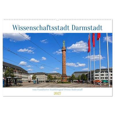 Wissenschaftsstadt Darmstadt (Wandkalender 2027 DIN A2 quer), CALVENDO Monatskalender