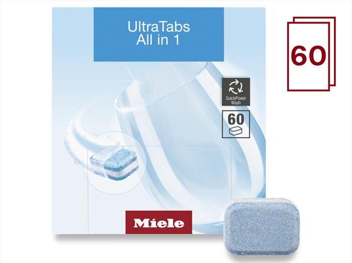 Miele Ultratabs All In One 60 Pz. Per Lavastoviglie