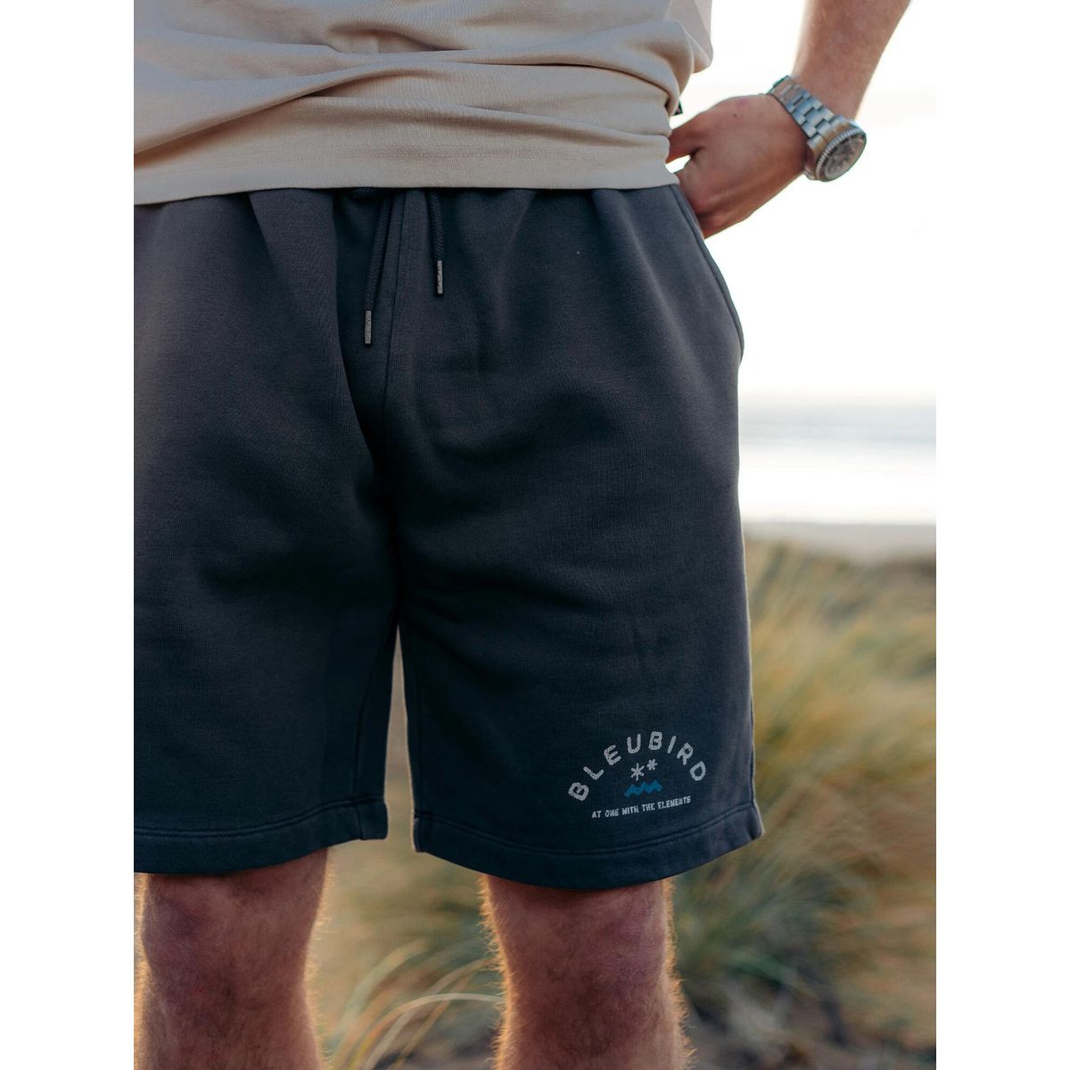 Bleubird Charcoal Original Mens Shorts charcoal M CHAR-ORIG-MSH-M