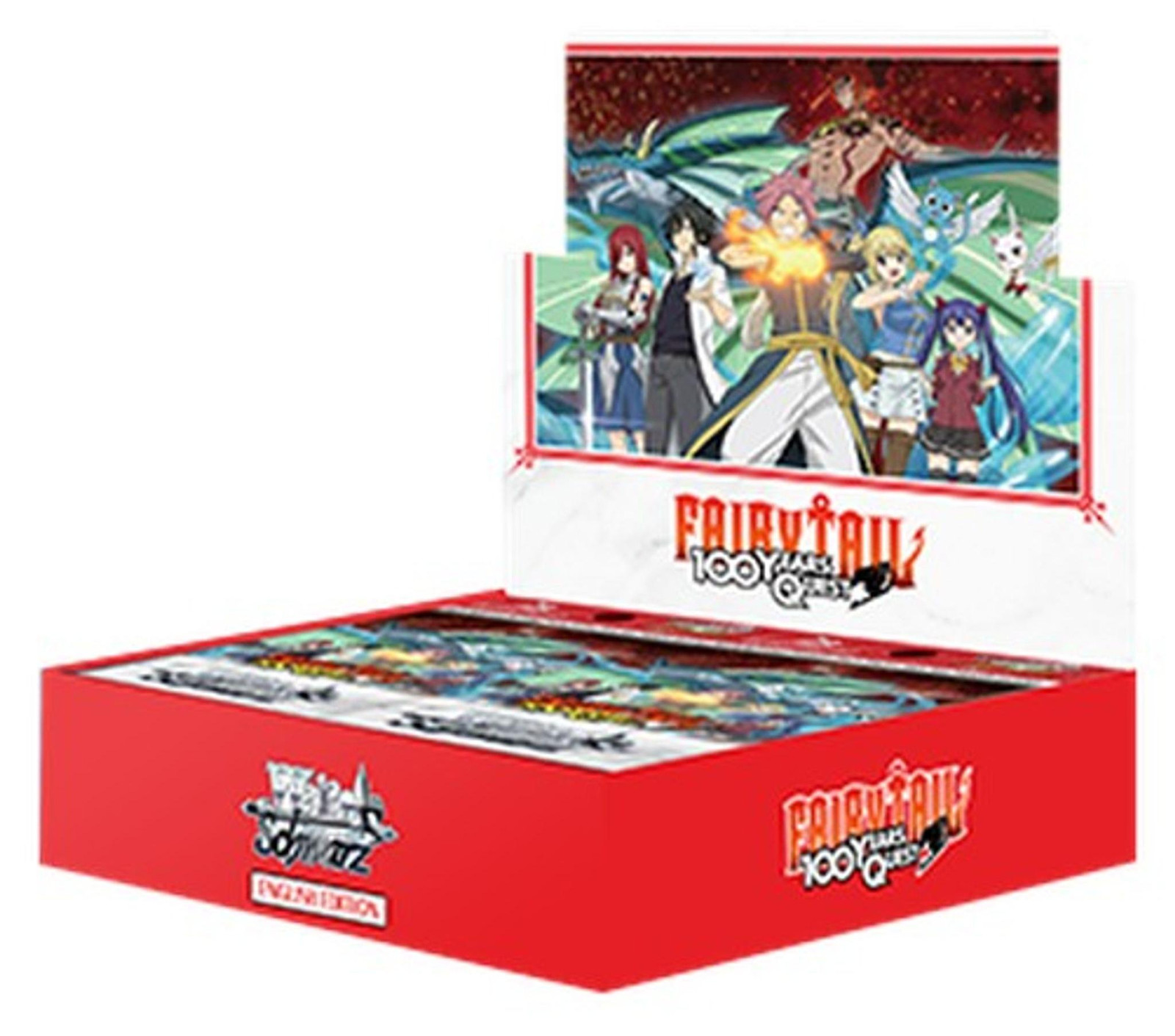 Bushiroad Weiss Schwarz Fairy Tail 100 Years Quest Booster Box