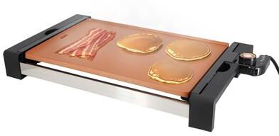 MegaChef 21.63 Inch Non-Stick Coating Electric Fry Pan with Temperature Control