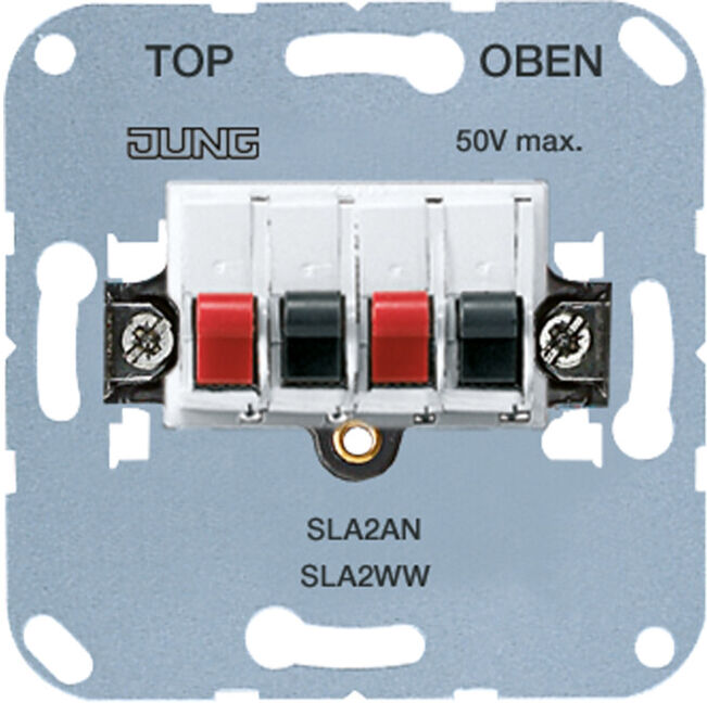 Jung Prise de haut-parleur aws 25V SLA 2 WW (SLA2WW)