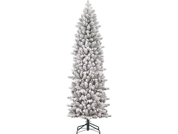Black Box Trees Harma Sapin de Noël artificiel étroit - H215 x Ø66 cm - Vert givré