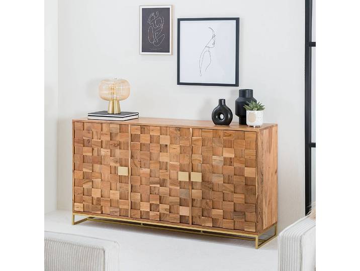 Enfilade 160 x 85 x 40cm Marron/Acacia