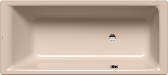 Kaldewei Puro Badewanne 259700010030 190x90cm, Überlauf seitlich, bahamabeige