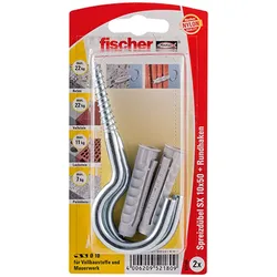 Fischer 2x Dübel SX 10x50 HV - 52180 Auslauf