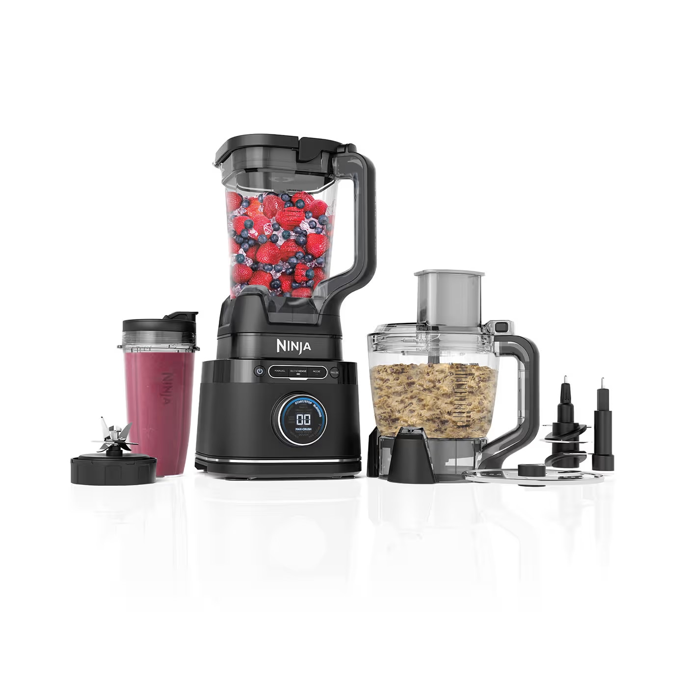 SharkNinja Ninja TB401EU 2-in-1-Mixer und Food-Processor 1200W
