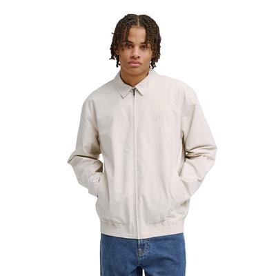 Regenjacke DC SHOES "Driver", Herren, Gr. XL, oatmeal, Obermaterial: 100% Polyester., Jacken Regenjacke