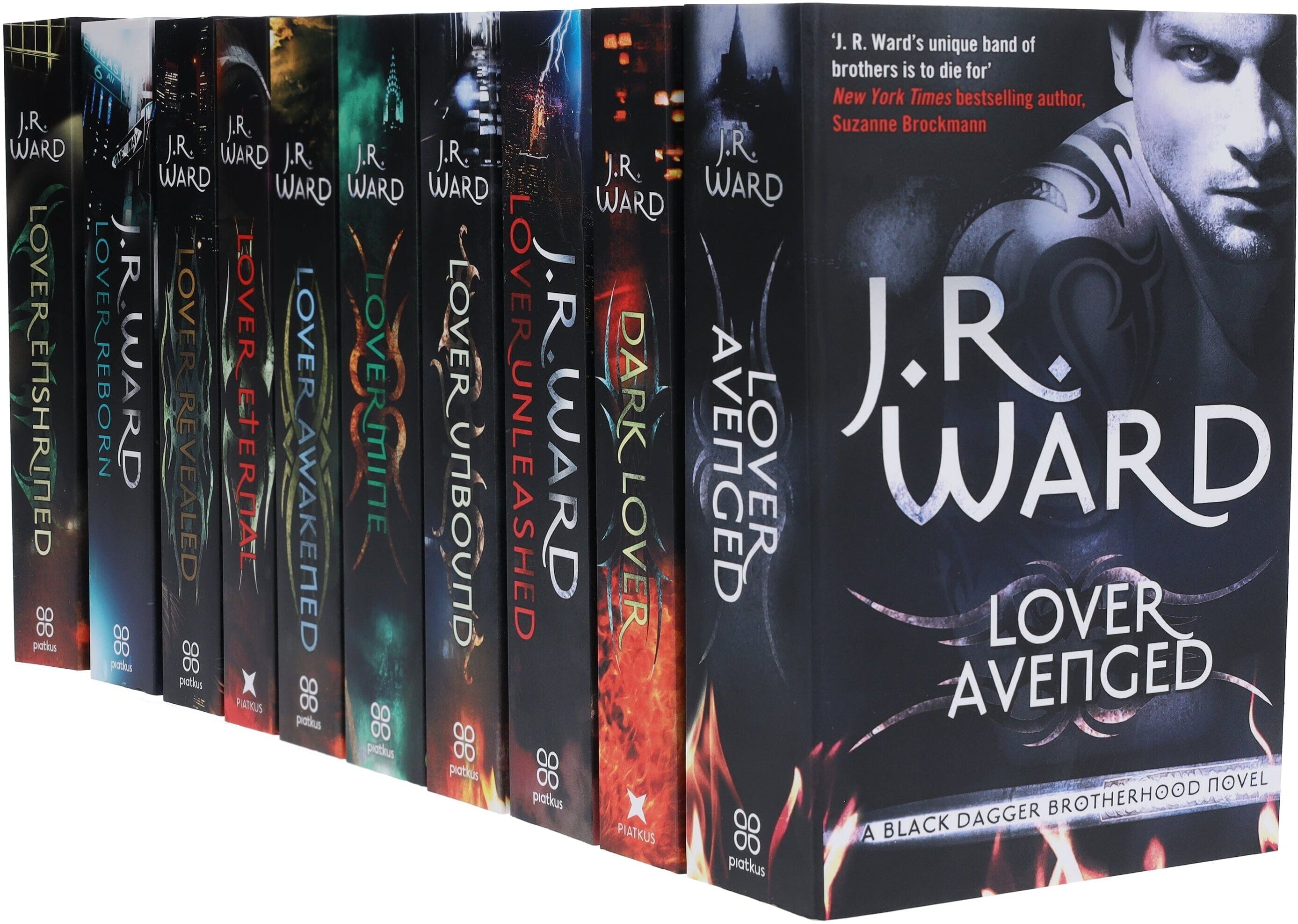Black Dagger Brotherhood Series by J.R. Ward 10 Books Collection Set - Fiction - Paperback Hachette