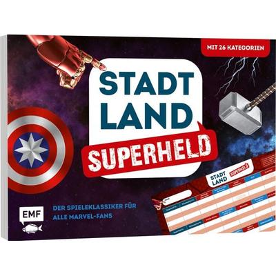 Stadt, Land, Superheld – Der Spieleklassiker für alle Marvel-Fans