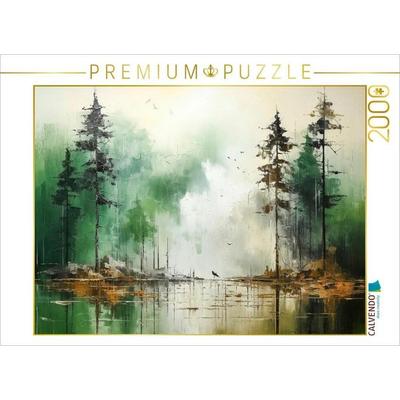 CALVENDO Puzzle Eine Landschaft voller Magie | 2000 Teile Lege-Größe 90x67cm Foto-Puzzle für glückliche Stunden