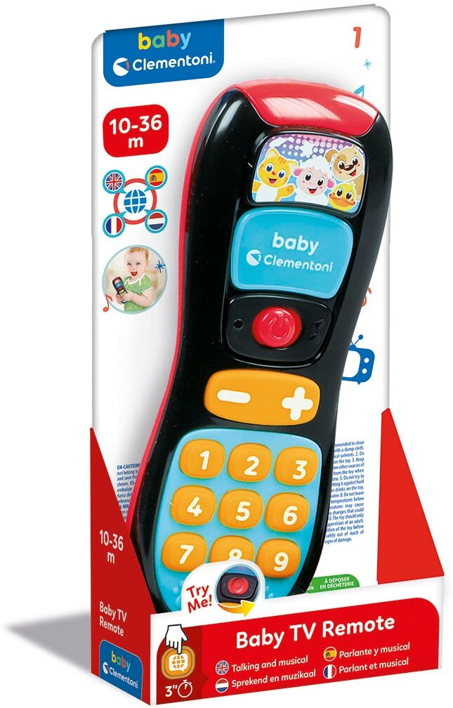 Clementoni Juguete infantil Control Remoto TV baby .