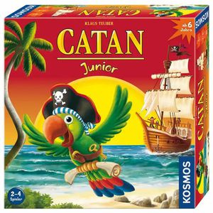 Kosmos Brettspiel 69749, Catan - Junior, ab 6 Jahre, 2-4 Spieler