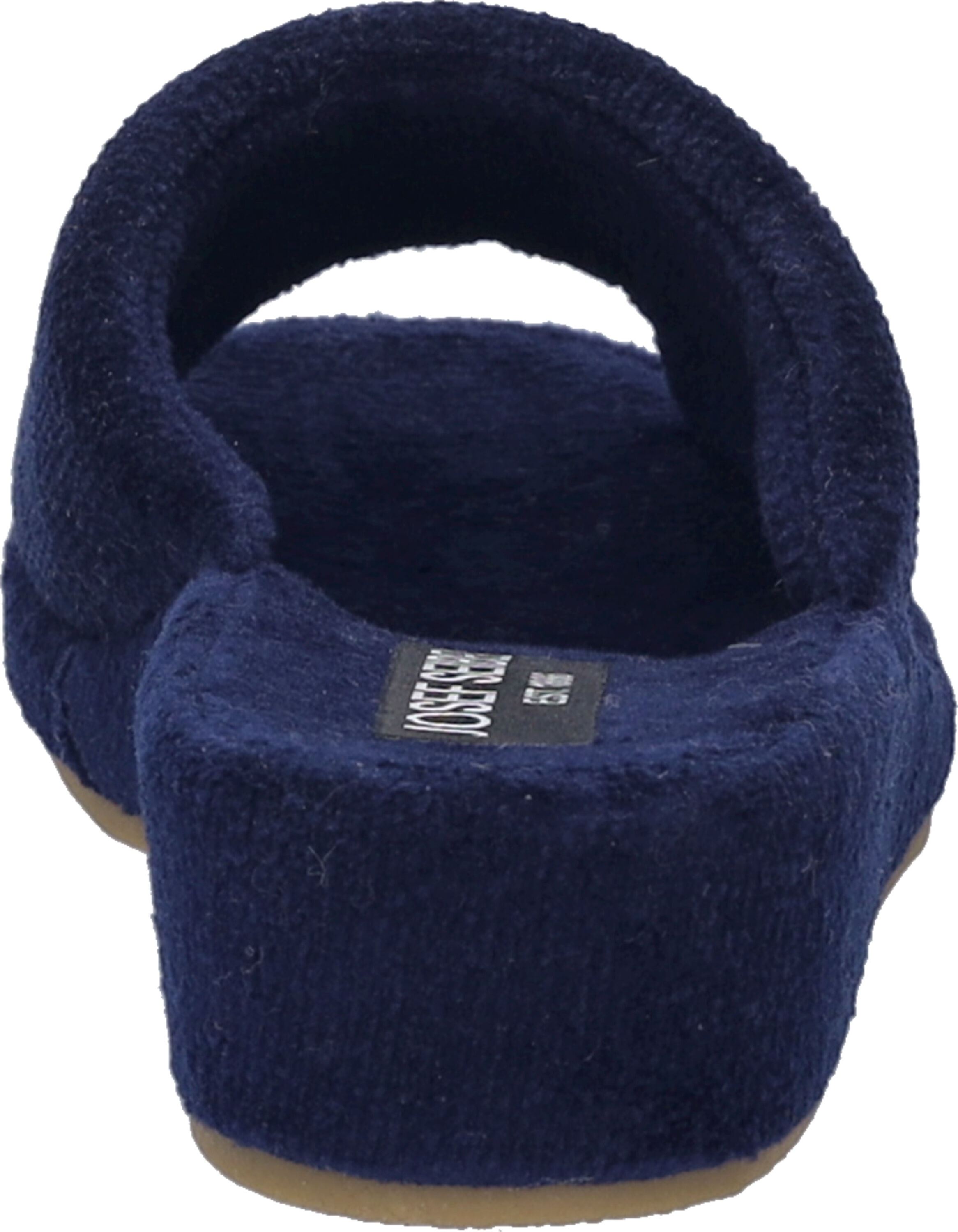Hausschuh JOSEF SEIBEL "Marseille 01, dunkelblau", Damen, Gr. 2,5, blau (dunkelblau), Schuhe Hausschuh