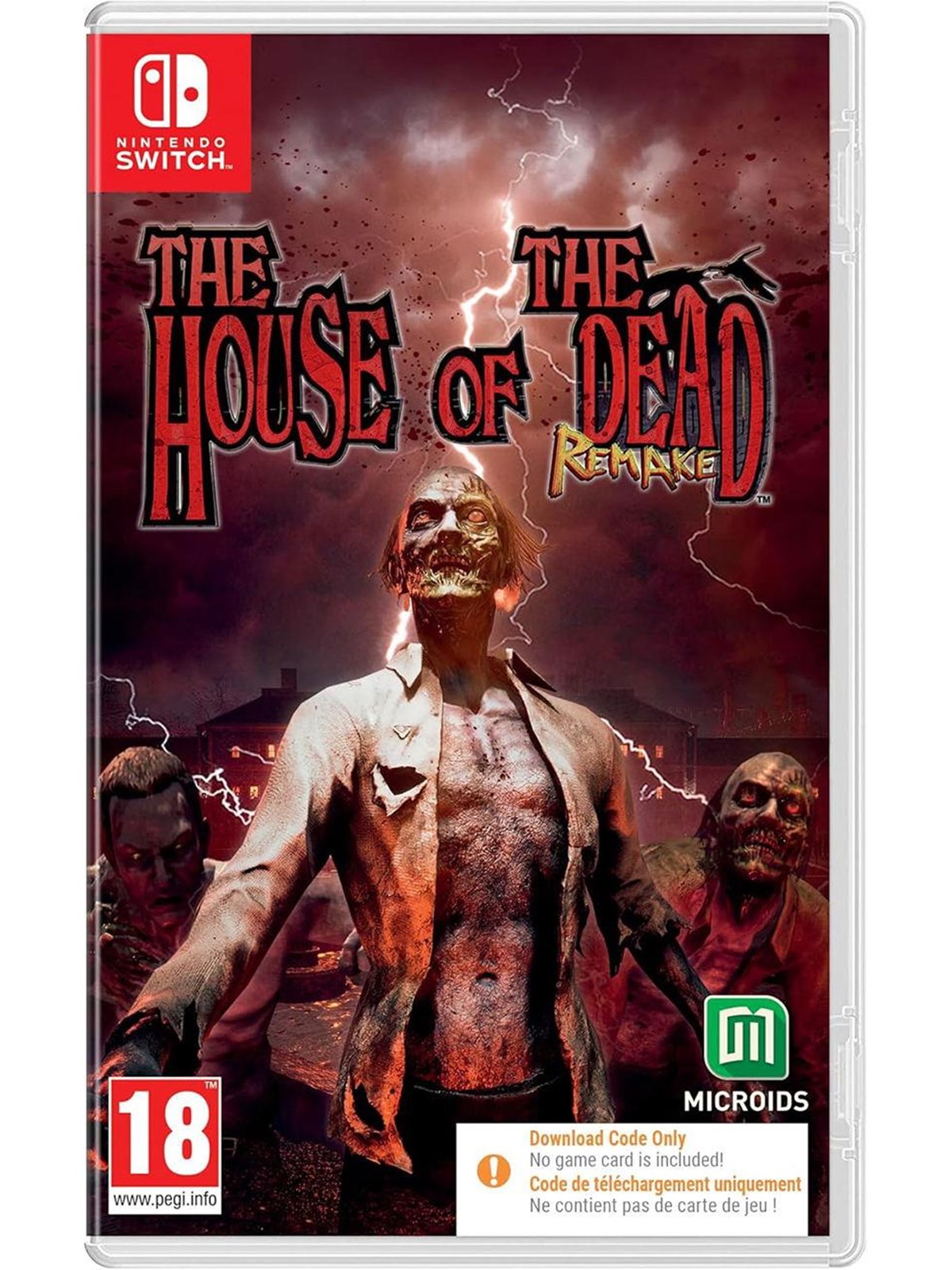 The House of the Dead Remake (Code in a Box) - Nintendo Switch - FPS - PEGI 18