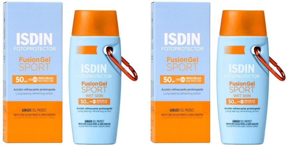 ISDIN Fotoprotector Fusion Gel Sport LSF 50 2x100ml