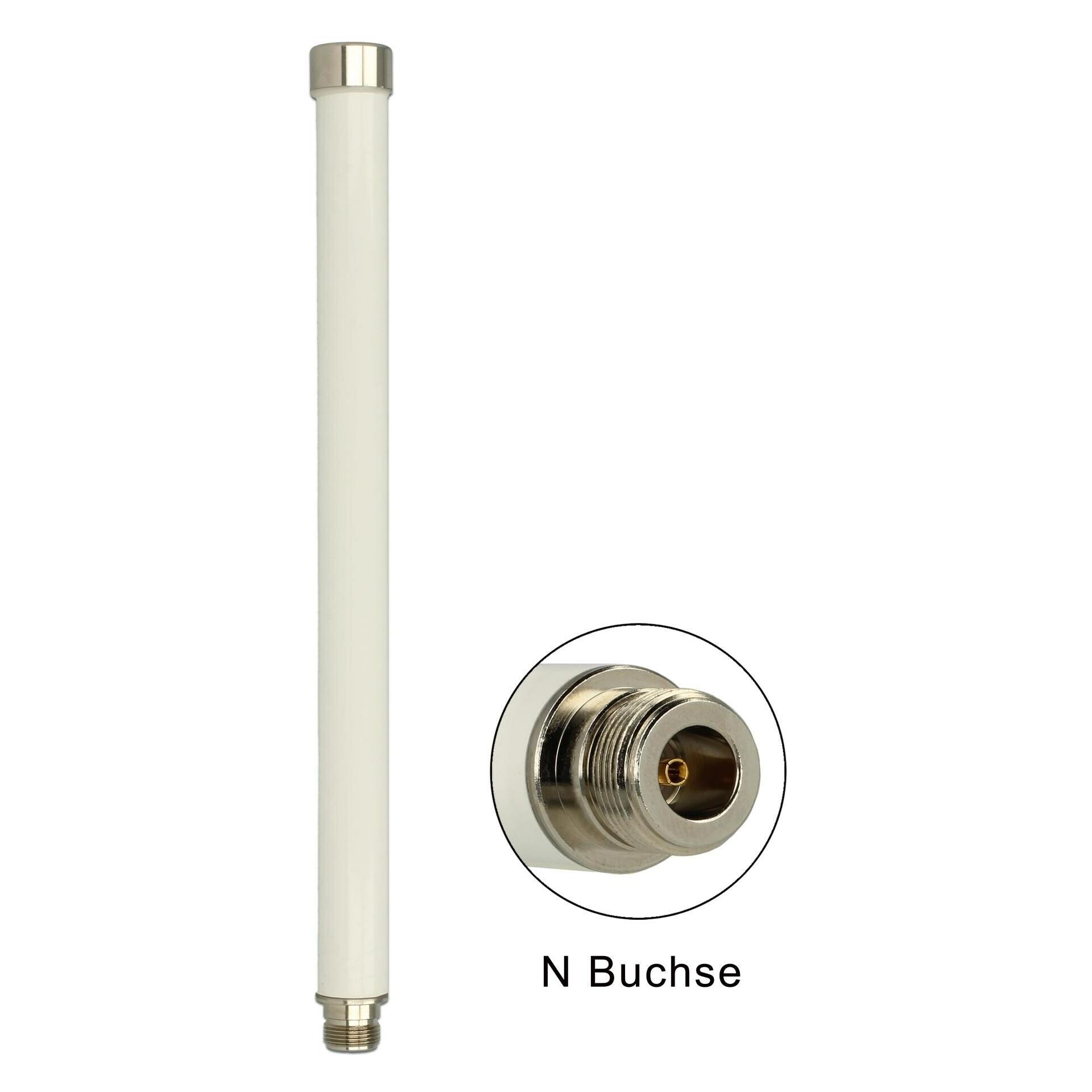 Delock WLAN Antenne, 6-8 dBi, starr,Outdoor (WLAN) (88821)