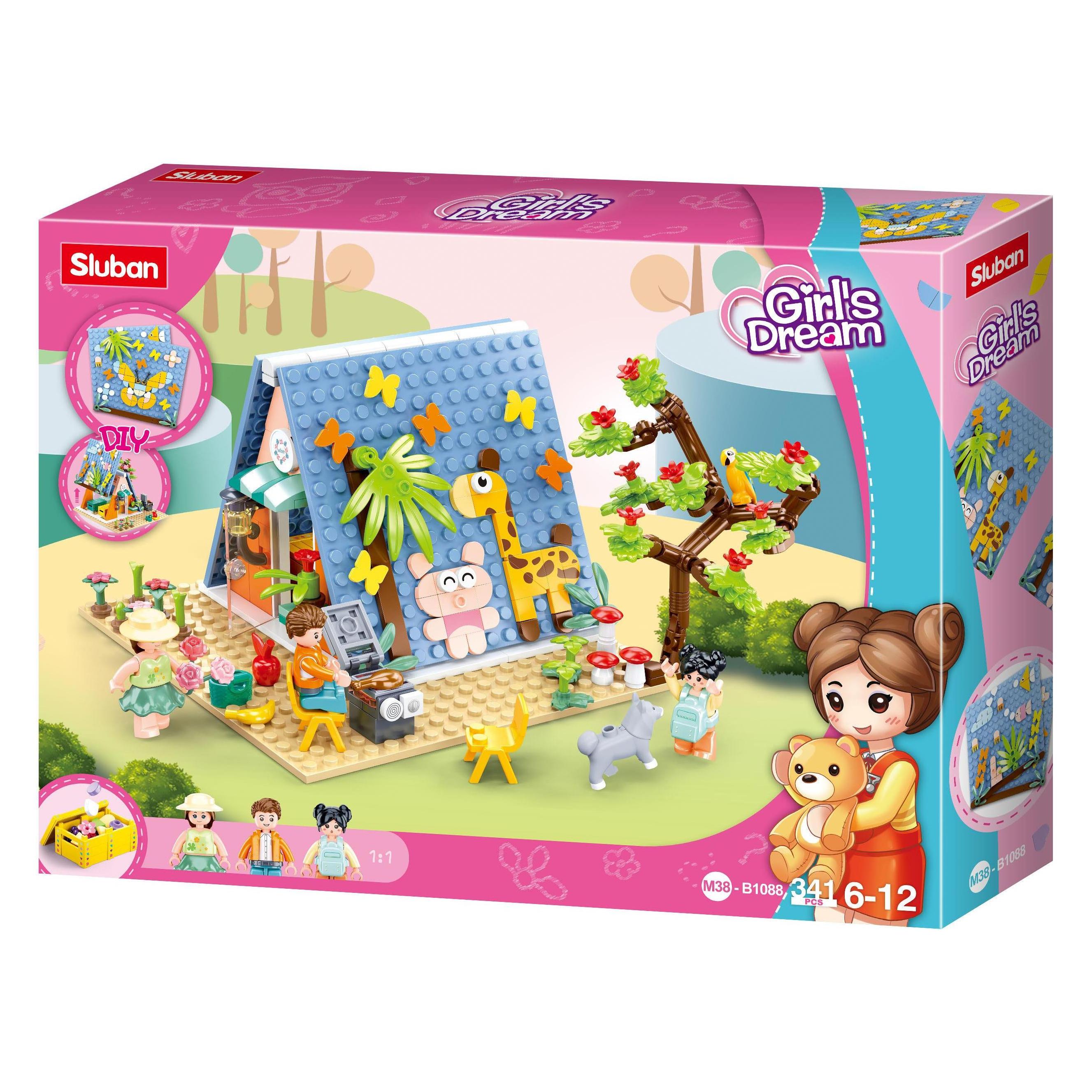 Sluban SL95958 - Campinghütte (SL95958)
