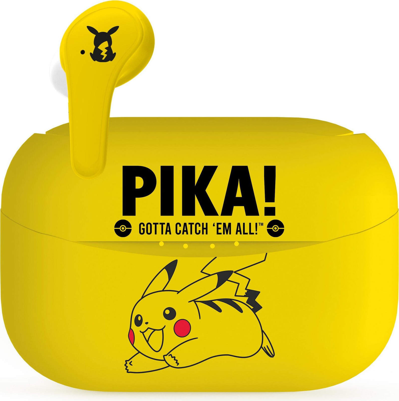 OTL Technologies Pokémon Pikachu Draadloze Koptelefoon met Microfoon, Geel