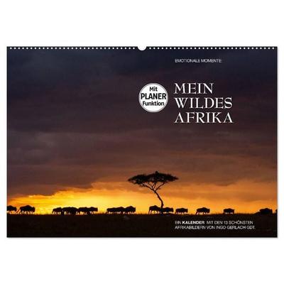 Emotionale Momente: Mein wildes Afrika (Wandkalender 2026 DIN A2 quer), CALVENDO Monatskalender
