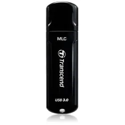 Transcend 64GB JETFLASH 750, USB 3.0 (64 GB, USB-A), USB Stick, Schwarz