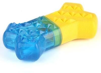 United Dog Chew Toy Cooling TPR Dog Toy For Teeth Cleaning And Interactive Play Bone