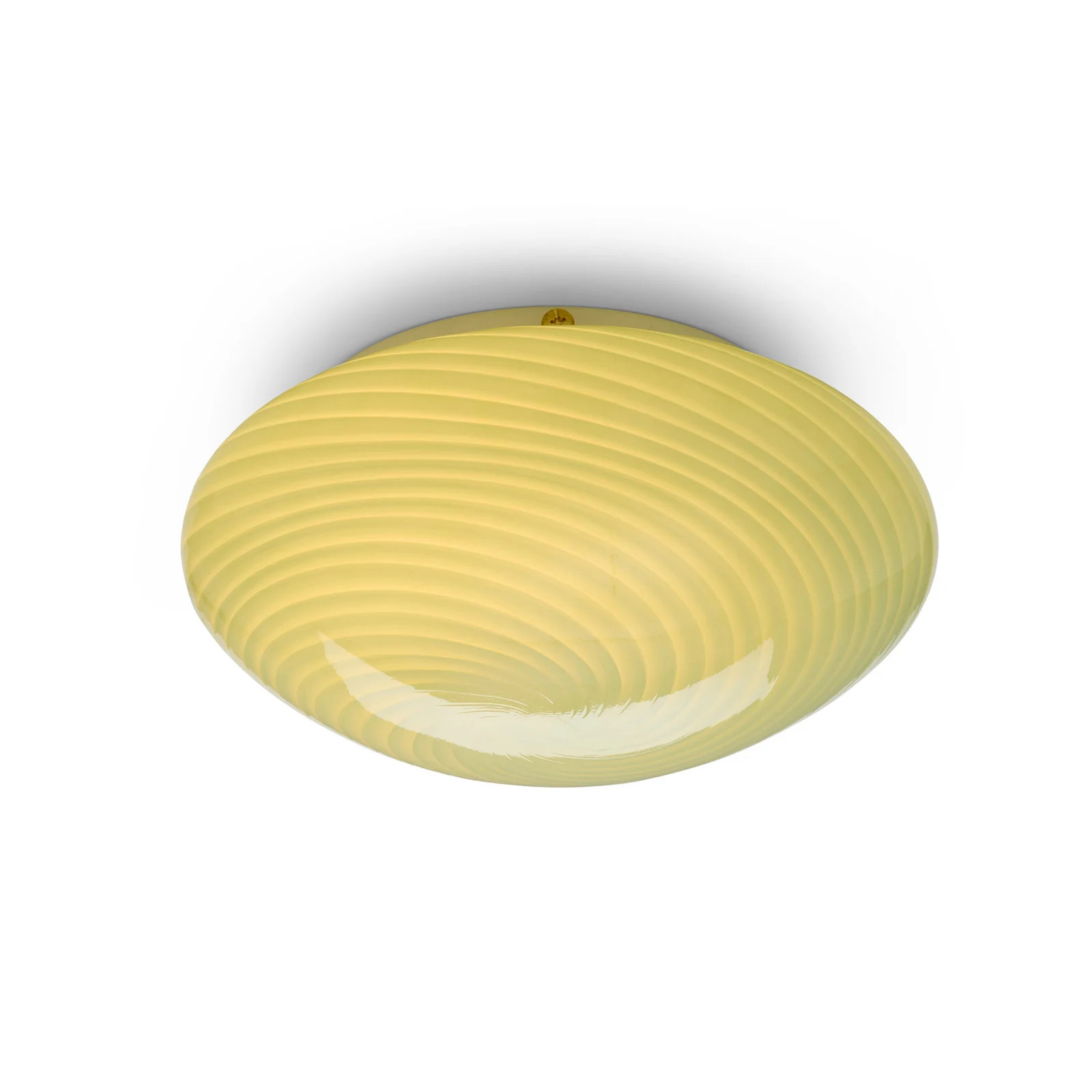 Halo Design CANDY plafondlamp, olijfgroen, Ø 30 cm, glas, E27