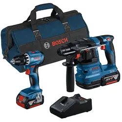 Bosch Professional Profi Set 18V (GSR,GBH,2x4,0Ah,GAL) (0615A50038)