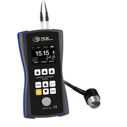 PCE Instruments Materialdickenmessgerät PCE-TG 300-NO2  3 … 300 mm Sensor 2,5 MHz ⌀14 mm Puls-Echo Echo-Echo USB