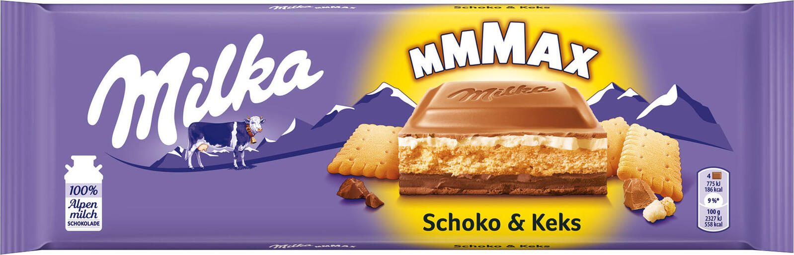 Milka Schoko & Keks Schokolade 300,0 g 102572