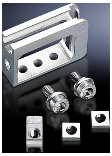 Rittal TS 4133.000 Montageblock Druckguss 12St.
